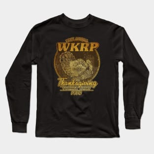 Thanksgiving Turkey Drop vintage Long Sleeve T-Shirt